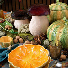 Load image into Gallery viewer, Bordallo Pinheiro Pumpkin 13" Pasta Bowl