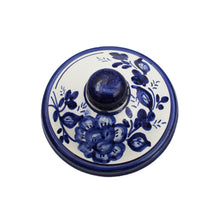 Load image into Gallery viewer, Hand-painted Portuguese Pottery Clay Terracotta Decorative Dish with Lid