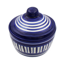 Load image into Gallery viewer, Hand-painted Portuguese Pottery Clay Terracotta Decorative Dish with Lid
