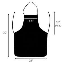 Load image into Gallery viewer, 100% Cotton Kitchen Apron with Colorful Sardine Pattern with Front Pocket