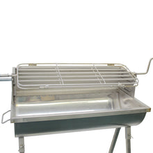 Load image into Gallery viewer, Aisi 304 Stainless Steel Large BBQ Grill with Motor and Accessories, Handmade and Welded in Portugal