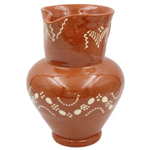 Load image into Gallery viewer, Traditional Portuguese Clay Terracotta Hand-Painted Sangria Pitcher