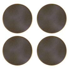Load image into Gallery viewer, Casa Alegre Gold Stone Bronze Dessert Plate, Set of 4