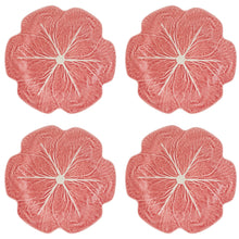 Load image into Gallery viewer, Bordallo Pinheiro Cabbage Pink Dinner Plate, Set of 4