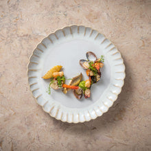 Load image into Gallery viewer, Casafina Mallorca 11" Sand Beige Dinner Plate Set