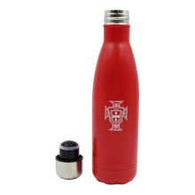 Load image into Gallery viewer, Federação Portuguesa de Futebol FPF Stainless Steel Water Bottle