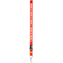 Load image into Gallery viewer, Portugal FPF Lanyard with Clip and Metal Hook – Official Team Colors
