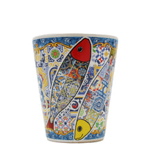Load image into Gallery viewer, Traditional Portuguese Icons Tile Azulejo Ceramic Shot Glasses, Set of 4