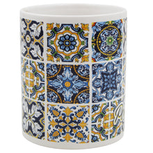 Load image into Gallery viewer, Traditional Portuguese Tile Azulejo Ceramic 12 oz. Coffee Mug