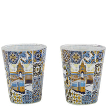 Load image into Gallery viewer, Lisbon Portugal Traditional Tram Shot Glasses, Set of 2