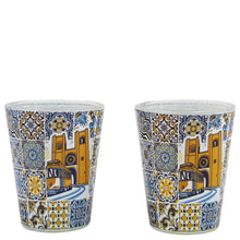 Load image into Gallery viewer, Lisbon Portugal Traditional Tram Shot Glasses, Set of 2
