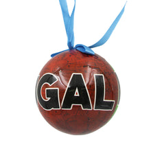 Load image into Gallery viewer, Traditional Portugal Themed Green and Red Christmas Ornament