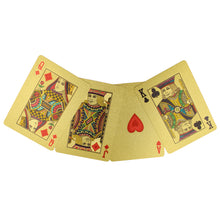 Load image into Gallery viewer, Portugal Golden Plastic Playing Cards with Decorative Azulejo Pattern Box Design