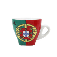 Load image into Gallery viewer, Portugal Themed Espresso Cup and Saucer Set, Set of 6