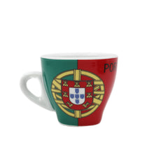 Load image into Gallery viewer, Portugal Themed Espresso Cup and Saucer Set, Set of 6