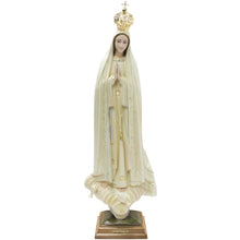Load image into Gallery viewer, 23.5" Our Lady Of Fatima Virgin Mary Beige Religious Statue, #1036V