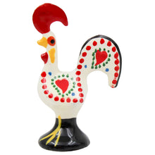 Load image into Gallery viewer, Set of 6 Traditional Hand-Painted Portuguese Good Luck Mini Roosters, 1.5"