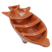 Load image into Gallery viewer, Hand-Painted Terracotta Pig-Shaped Sausage Roaster