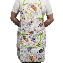 Load image into Gallery viewer, 100% Cotton Kitchen Apron, Oven Mitt and Pot Holder Set - Various Colors