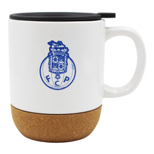 Load image into Gallery viewer, Officially Licensed Porto Travel Mug with Removable Cork Bottom and Keychain Set