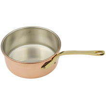 Load image into Gallery viewer, Handcrafted Copper Saucepan with Handle and Lid
