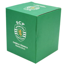Load image into Gallery viewer, Sporting CP Thermal Insulated Travel Mug with Lid, Stainless Steel