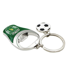 Load image into Gallery viewer, Sporting CP Bottle Opener Soccer Ball Metal Keychain