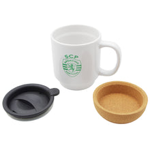 Load image into Gallery viewer, Officially Licensed Sporting Travel Mug with Removable Cork Bottom and Keychain Set