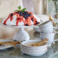 Load image into Gallery viewer, Costa Nova Cristal 12" Nacar Footed Plate