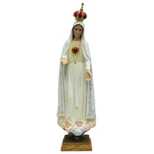 Load image into Gallery viewer, 32" Hand-Painted Immaculate Sacred Heart of Mary Religious Statue with Crown