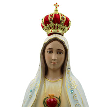 Load image into Gallery viewer, 32" Hand-Painted Immaculate Sacred Heart of Mary Religious Statue with Crown