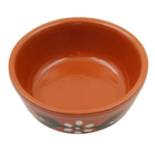 Load image into Gallery viewer, Hand-Painted Terracotta Small Dessert Bowls – Set of 4