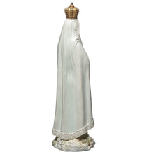 Load image into Gallery viewer, Our Lady of Fatima Figurine with Crown and Rosary