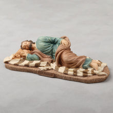 Load image into Gallery viewer, Sleeping Saint Joseph Figurine – Religious Statue of St. Joseph Resting on Blanket