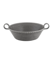 Load image into Gallery viewer, Bordallo Pinheiro Rua Nova Anthracite Salad Bowl