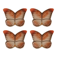 Load image into Gallery viewer, Bordallo Pinheiro Cloudy Butterflies Bread and Butter Plate, Set of 4