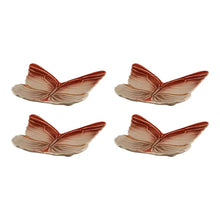 Load image into Gallery viewer, Bordallo Pinheiro Cloudy Butterflies Dessert Plate, Set of 4