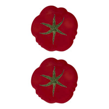 Load image into Gallery viewer, Bordallo Pinheiro Tomato 16" Pizza Plate, Set of 2