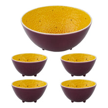 Load image into Gallery viewer, Bordallo Pinheiro Tropical Fruits Passion Fruit Salad Serving Set
