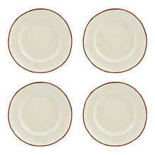 Load image into Gallery viewer, Bordallo Pinheiro Tropical Fruits Coconut Dessert Plate, Set of 4