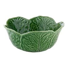 Load image into Gallery viewer, Bordallo Pinheiro Cabbage 5 Piece Salad Serving Set, Green