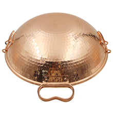 Load image into Gallery viewer, Traditional Hand Hammered Copper Cataplana Food Steamer Pot, Made in Portugal