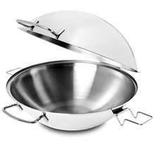 Load image into Gallery viewer, Silampos Stainless Steel Cataplana Food Steamer Pot