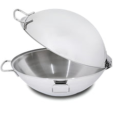 Load image into Gallery viewer, Silampos Stainless Steel Cataplana Food Steamer Pot