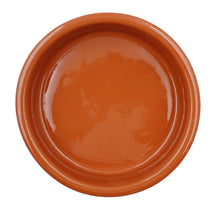 Load image into Gallery viewer, Hand-Painted Terracotta Crème Brûlée Dishes – Set of 4 Traditional Portuguese Dessert Bowls