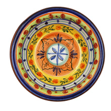 Load image into Gallery viewer, Hand-Painted Portuguese Pottery Clay Terracotta Colorful Dessert Bowl Set