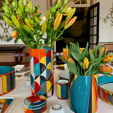 Load image into Gallery viewer, Vista Alegre Futurismo Large Vase