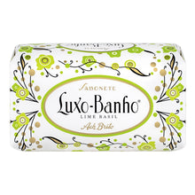 Load image into Gallery viewer, Ach Brito Luxo-Banho Lime Basil Soap, 350 g.