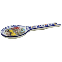 Load image into Gallery viewer, Hand-painted Decorative Ceramic Portuguese Lisbon Tram Spoon Rest