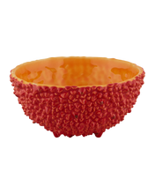 Load image into Gallery viewer, Bordallo Pinheiro Amazonia 6" Red Bowl, Set of 2